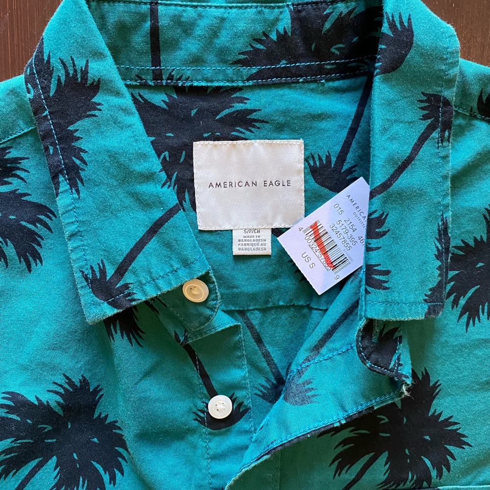American eagle button up shirt